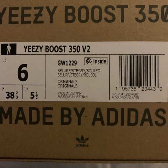 Adidas Yeezy Boost 350 V2 "Beluga Reflective" GW1229 - Picture 4 of 4